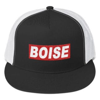 Boise Idaho Block Trucker Hat
