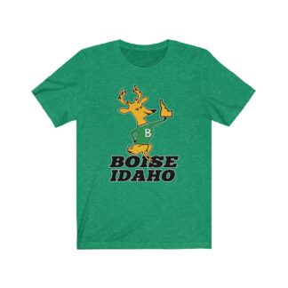 Boise Idaho Bucks Retro Cotton/Poly Blend T Shirt