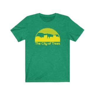 Boise Idaho Skyline Cotton/Poly Blend T Shirt