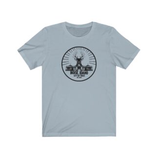 Boise Idaho Capitol Buck Cotton/Poly Blend T Shirt