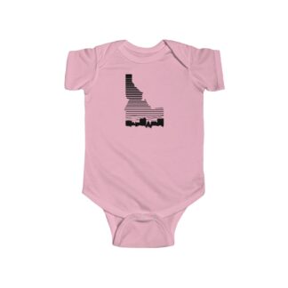 Boise, Idaho Fade Skyline Infant Onesie by The C.O.T.