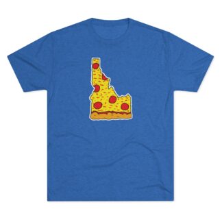 Idaho Pepperoni Pizza Men's Tri-Blend T-Shirt