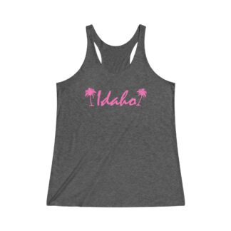Women's Idaloha Tri-Blend Racerback Tank