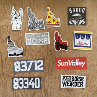 Boise and Idaho Sticker Bundle - 5 for $15 - Free Shipping